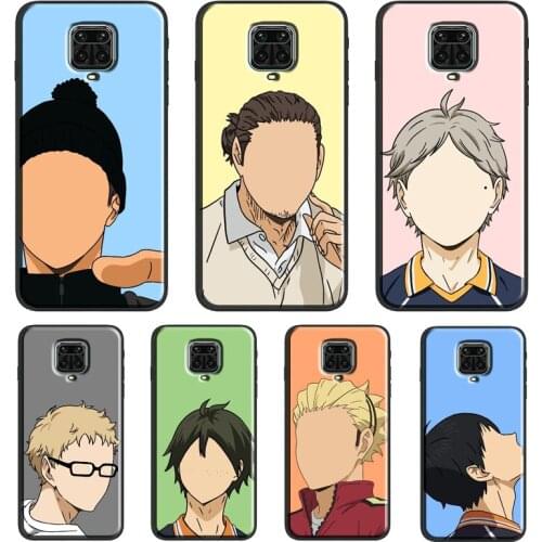 Haikyuu Karasuno Volleyball Anime Case For Xiaomi Redmi Note 10 Pro 7 8 9S 8T Note 9 Pro Back Cover For Redmi 9A 9C 9T 7A 8A