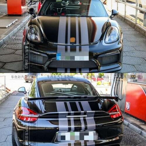 FOR Porsche 911 GT3 GT4 car sticker body exterior decoration sports decal film