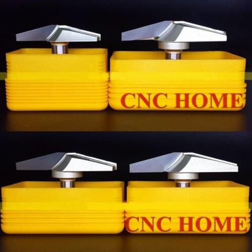 15 Degree Bottom Cleaning End Mill Carbide CNC Router Bit Milling Cutter for Wood Engraving Machine 1/2" 12.7mm Shank Arden