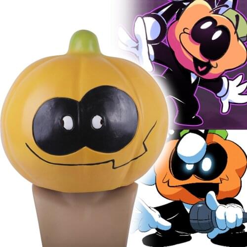 Friday Night Funkin Spooky Month Pump Mask Latex Cosplay FNF Halloween Full Head Masks Accessories