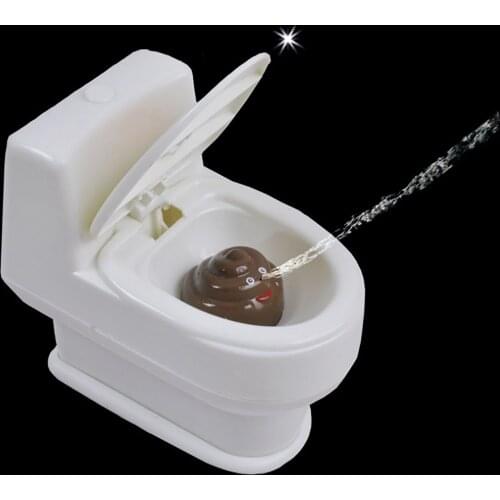 Spray Water Mini Toilet Funny Trick Toys For Children Adults Creative Toilet Tricky Joke Toy Stress Relief Decompression Toys