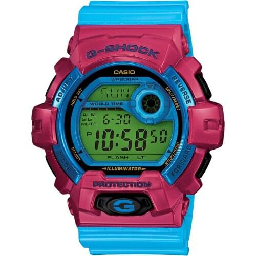 Casio G-8900SC-4DR Men Wristwatch Clock