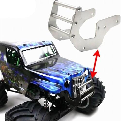 LOSI LMT 4WD Solid Axle Monster Truck Bigfoot Off-Road Vehicle Front Bumper Metal Front Anti-collision Protection Bar