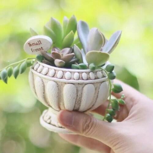 Roman Column Flower Pot Casting Silicone Mould DIY Crafts Making Tool Crystal Epoxy Resin Mold