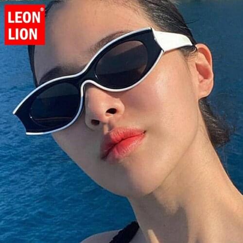 LEONLION Vintage Cat Eye Sunglasses Women 2021 Luxury Brand Designer Sun Glasses for Women Retro Lentes De Sol Mujer Wholesale