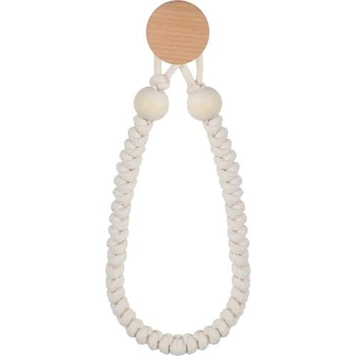 Bathroom Decor Hemp Rope Wall-mounted Toilet Paper Holder Retro Tissue Towel Rack for Home Decoration Toilet Roll Stand