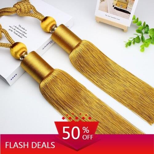 Curtain Bandage Pack Curtain Tassel Simple Modern Storage Curtain Bandage Bandage Lace-up Rope Hook Drawstring