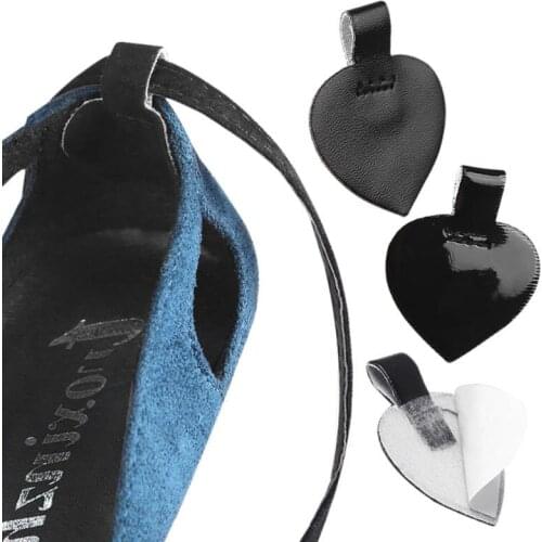 1Pair Heart Shape Sticky Shoe Back Heel Inserts Insoles Pads Cushion Liner Grips Shoes Pads Anti-slip Inserts Heel Sticker