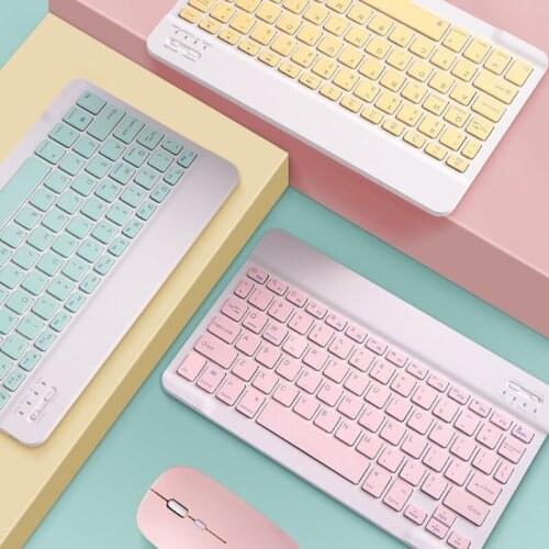 Ultra-Slim Bluetooth-compatible 3.0 Keyboard Universal Wireless Multi Device with Number Pad Full Size Stable Connection LX0B