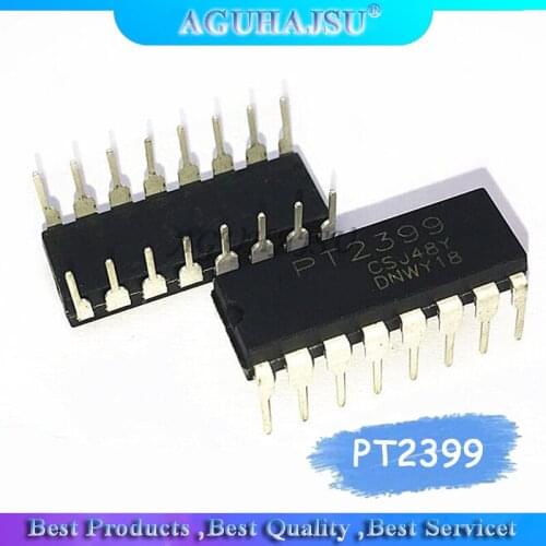 10pcs/lot PT2399 CD2399GP audio digital reverb circuit Manifold IC DIP new original