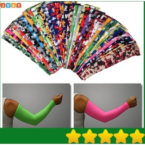 2016 Men Youth Kids Girl Baseball Arm Sleeves Basketball Running Golf Camo Arm Sleeve