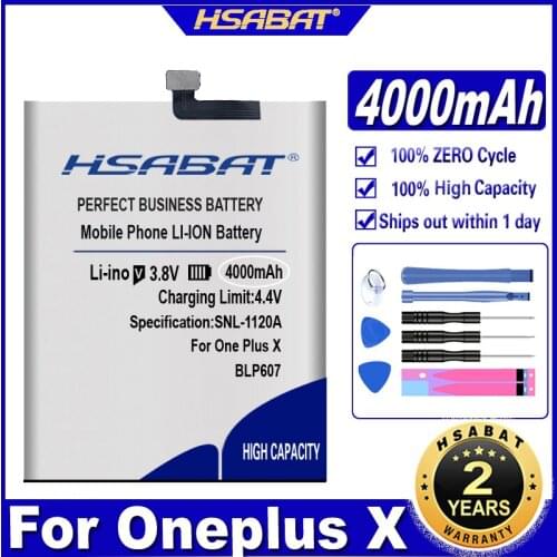 HSABAT 3500mAh BLP607 Battery for Oneplus X / for One plus X