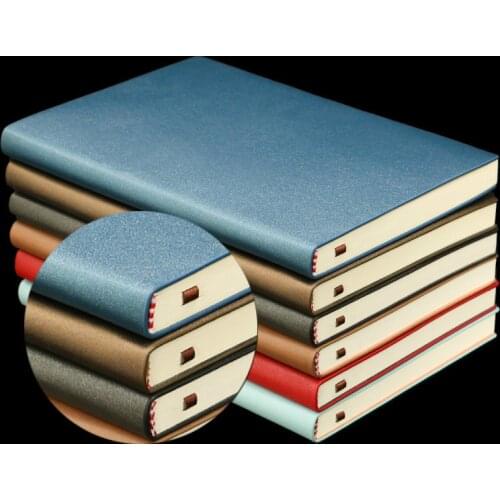 A5 PU Leather Business Retro Notebook Journals Agenda 2021 Diary Kawaii Stationery Student School Office Supplies Weekly Planner