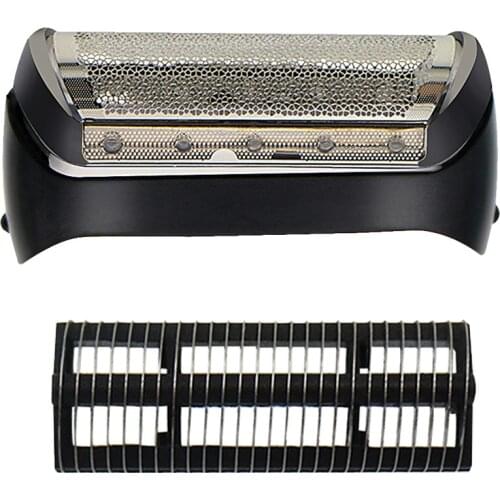 2pcs/set 10B Shaver Foil For BRAUN 10B 1000 Series 1 170 180 190 1715 1735 1775 Z20 Z30 Z40 5729 2866 Shaver Screen Foil Razor