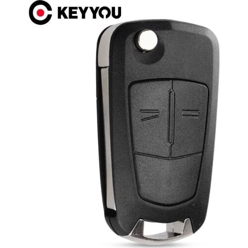 KEYYOU 2/3 BT For Vauxhall Opel Corsa Astra Vectra Signum Auto Car Control Key Cover Housing HU100 Blade Remote Key Case Shell