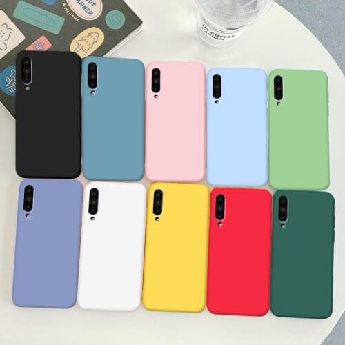 For Meizu 16T Case Soft TPU Silicone Case Macaron Colors Candy Black Simple Phone Back Cover