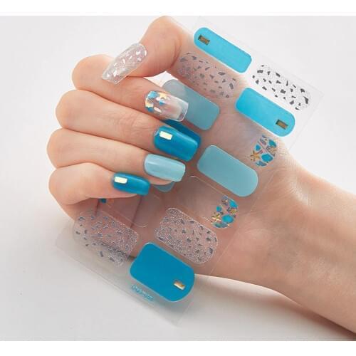 Four Sorts 0f Nail Stickers Foil Nail Art Stickers 2020 Manicure Decoracion Nail Designs Designer Nail Decals Nail Decoration