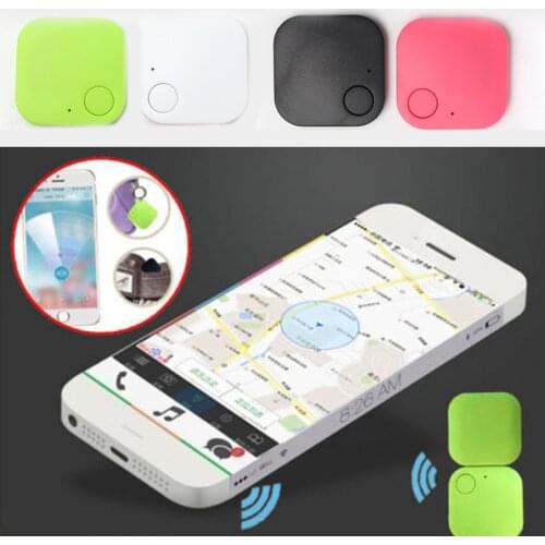 HOT-Mini smart bluetooth tracker Child Bag Wallet Key Finder GPS Locator Alarm Wireless tracer Anti Lost reminder for pet Dog
