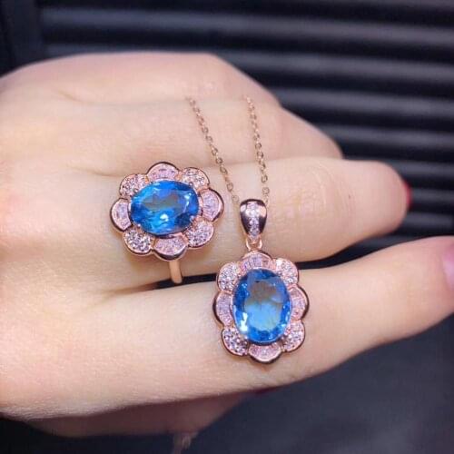 Classic red natural garnet gemstone pendant women silver necklace jewelry wine red color oval natural gem birthday gift