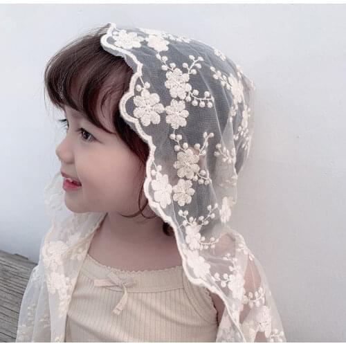 Girls Lace Sunscreen Coats Children Hooded Baby Girls Clothing Long Blouse Cardigan Outerwear Jacket Princess Kids Fashion