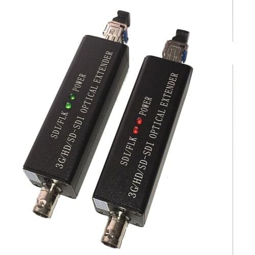 Mini HD-SDI Optical Terminal HD Video Fiber Converter 1080I Optional 3G SDI Transceiver LC Port