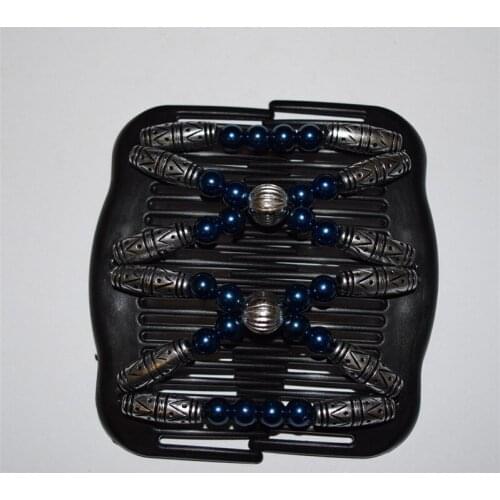 Standard comb blue silver beads 20pcs/lot magic comb