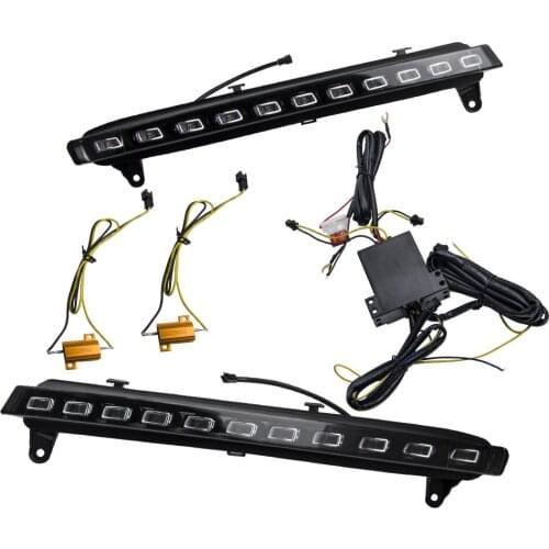 4L0953041 2pcs LED daytime running light lamps for Audi Q7 4L 2007-09 left+right