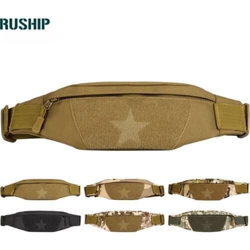 Outdoor Men Women Waist Bag Unisex Sport Running Nylon Packs Waistband Small Travel Belt Bag Molle system Stealth anti-theft bag