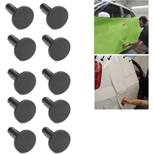 10 Pieces Car Wrap Black Gripper Vinyl Film Install Fix Tools Foil Holder Strong Magnet Holder Car Wrapping Vinyl Tools Magnets