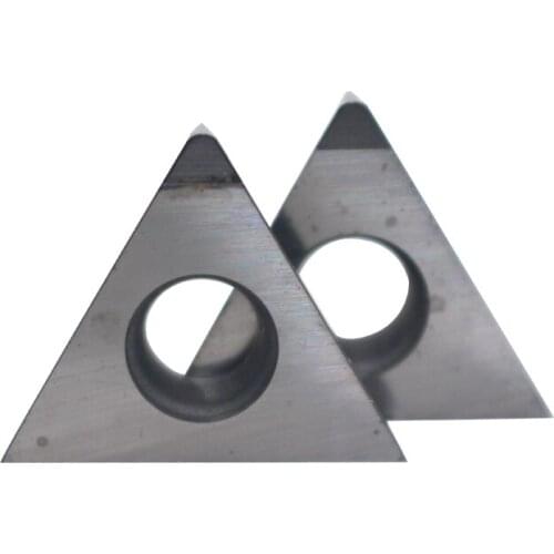 2PCS TCGT16T308 CBN carbide blade Lathe Diamond Insert Internal Turning Tools