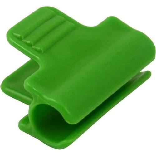 20Pcs Pipe Clamps for Outer Diameter 11mm Plant Stakes Greenhouse Film Row Cover Netting Tunnel Hoop Clips