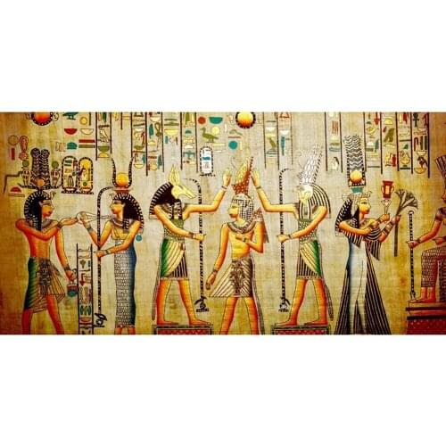 5d diy diamond Painting Ancient Egyptian Full Drill embroidery Cross Stitch Mosaic Craft Kit home Decor Christmas Gift