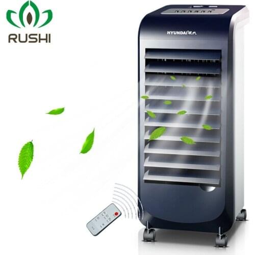 5L220V Remote Control Air Conditioning Fan Cold Fan Cooler BL-128DL Mini Portable Air Conditioner Cooling Fan Vaneless Floor Fan