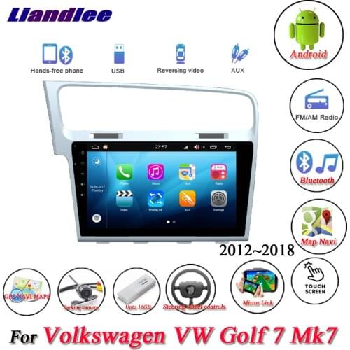 Car Android Multimedia Display For VW Golf 7/Mk7 2012-2015 2016 2017 2018 Radio GPS Navigation System HD Screen
