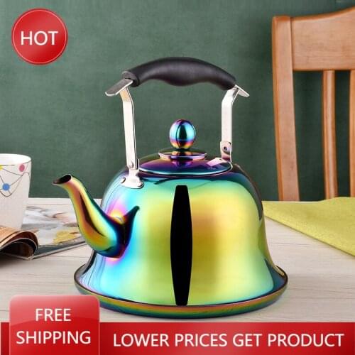 Coffee Machine Kettle Electric Water Boiler Flask Pot Kettle Coffee Brew Electric Stainless Steel Tetera Silbante Kettle Whistle