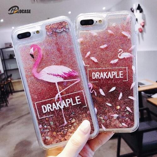 For Samsung Galaxy Note 5 8 9 S10 Lite S6 S7 Edge S8 S9 Plus A7 A9 A6 A8 J4 J6 J3 J8 2018 Liquid Glitter Quicksand Case Cover