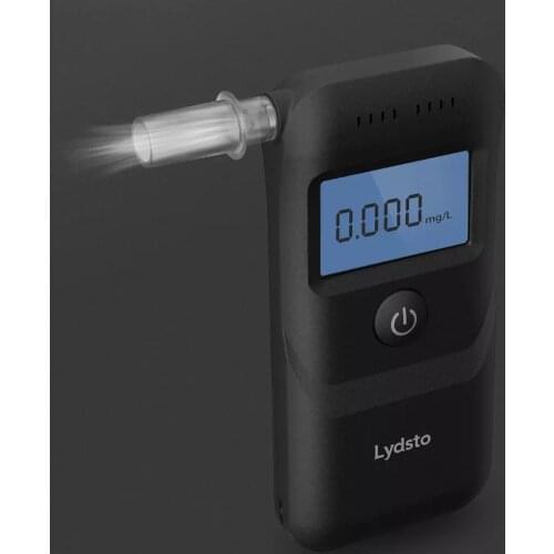 New Xiaomi Mijia Lydsto Digital Alcohol Tester Professional Alcohol Detector Breathalyzer Police Alcotester LCD Display Dropship