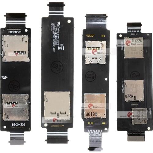 NEW SIM Card Reader Holder Slot Ribbon For ZenFone A500CG A500KL ZE500CL ZE550ML Zenfon 4 Zenfon 6 ZX551ML Replacement Parts