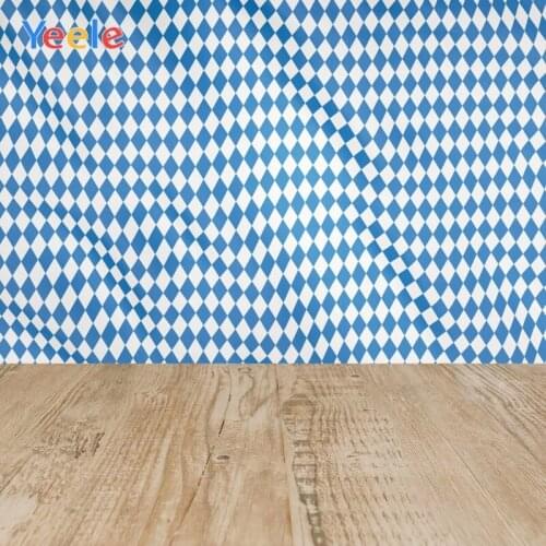 Yeele Oktoberfest Carnival Retro Wood Squares Decor Photography Backdrops Personalized Photographic Backgrounds For Photo Studio
