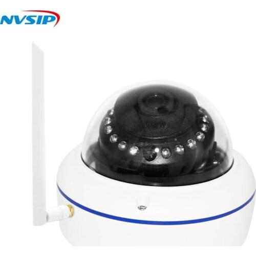 H.265 WIFI Camera Vandal-Proof With SD Card Slot Max 128Gb ONVIF P2P Motion Detect Alert Dome Security Camera IP WiFi IP Cam