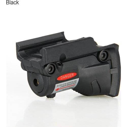 Bottom-mounted infrared laser sight Glock red laser sight to find the objective lens