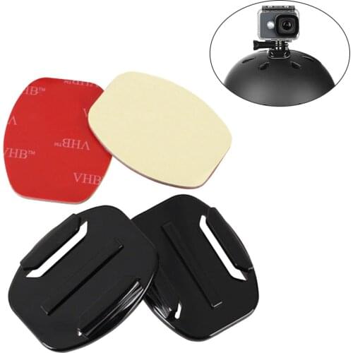 Adhesive Mounts Fit for 9 8 7 6 5 4 Curved Flat Mounts 3M Sticky Pads Fits for Sjcam Action Camera