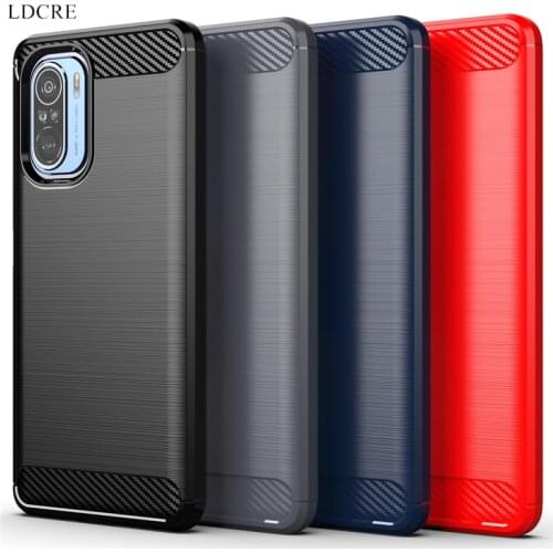 For Xiaomi Poco F3 Case Matte Silicone Soft New Carbon Fiber Slim Case For Xiaomi Poco F3 Cover For Xiaomi Poco F3 Mi 11 Case