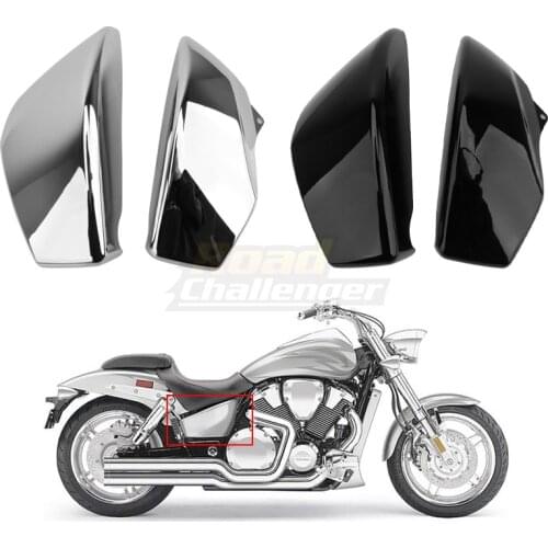 Motorcycle Battery Covers Side Frame Cover Protection For Honda VTX 1800 VTX1800 R/S/N/F/T 2002 2003 2004 2005 2006 2007 2008