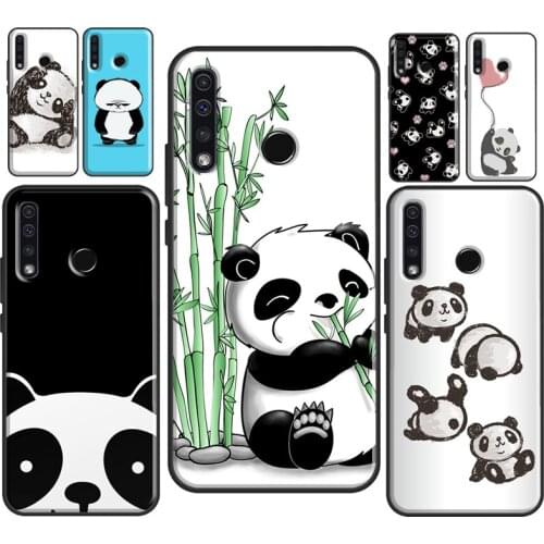 Cartoon Panda For Huawei Honor 10i 10 Lite 7X 8X 9X 10X Lite 8A 9A 8S 9S 4C 6C 7C 7A 20 Pro Phone Case