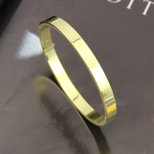 Men Women Bracelets Bangles Jewelry Stainless Steel Lover Love Polished Cuff Bangle Bracelet Wrist Bracelet Jewelry