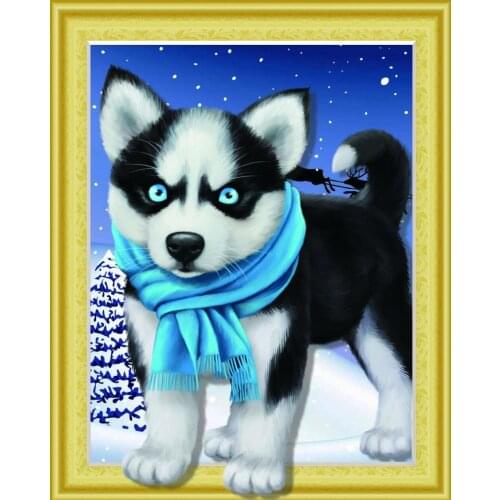 3D cubism visual effect Animals Diamond Embroidery diy diamond Painting Cross Stitch kit Animal with printed frame Home Decor