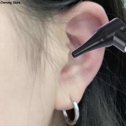 NewOtoscope Penlight Ear Cleaner Diagnostic Earpicks Flashlight / Magnifying Glass Len / 4 Glimpse LED Lamp Health Ear Care Tool