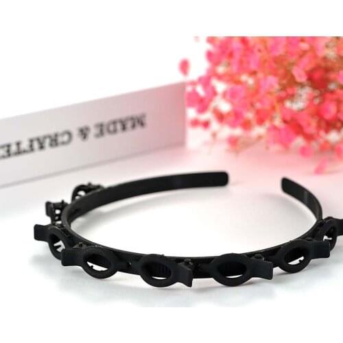 Oaoleer Hairband Headband Men Women Sports Hair Band Hoop Double Bangs Hairstyle Hairpin Hair Hoop Hair Accessories