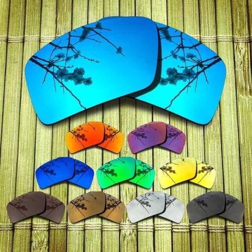 Polarized Replacement Lense For-Oakley Eyepatch 2 Sunglasses Frame True Color Mirrored Coating - Options